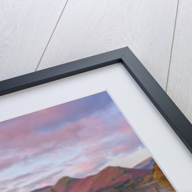 Lake surrounded by mountains by Assaf Frank